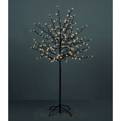 Solar Twinkle Globe Luminary & Pathway Lights Lamp Lighted Christmas Tree