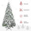 Grand arbre de Noël artificiel enneigé enneigé-1152889292