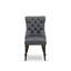 L'ensemble de cuisine 7 pièces contient une table de salle à manger rectangulaire avec rallonge amovible et 6 chaises rembourrées en tissu de polyester, patiné Jacobean-2146633477