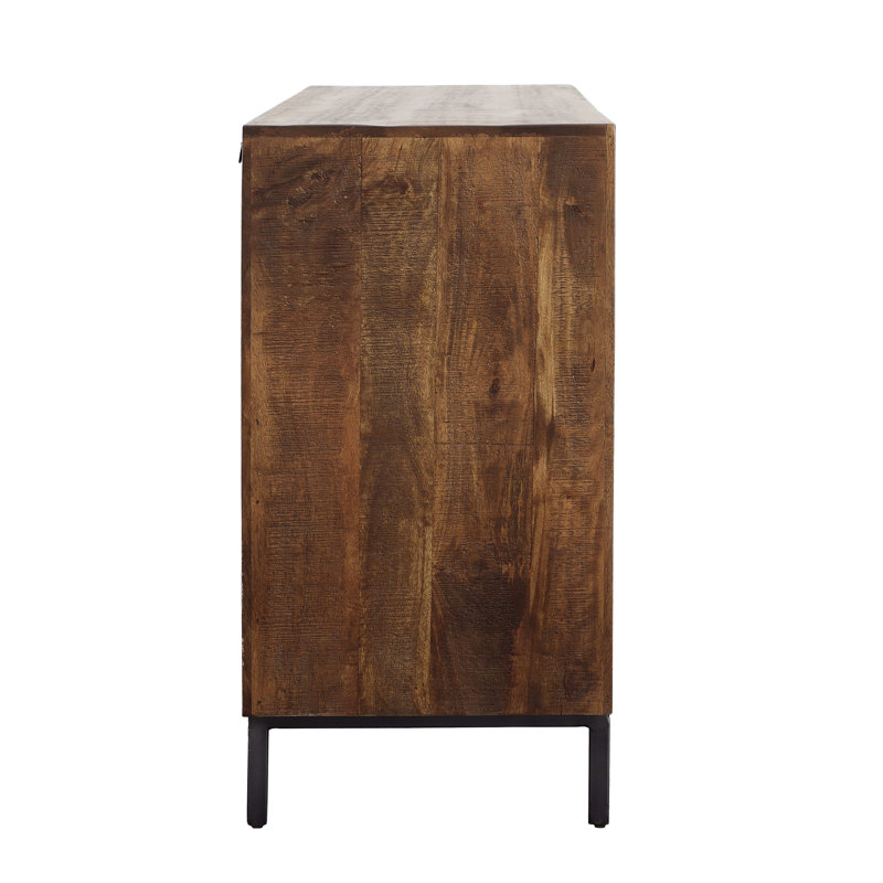 Bratman 63" Wide 2-Drawer Sideboard, Brown