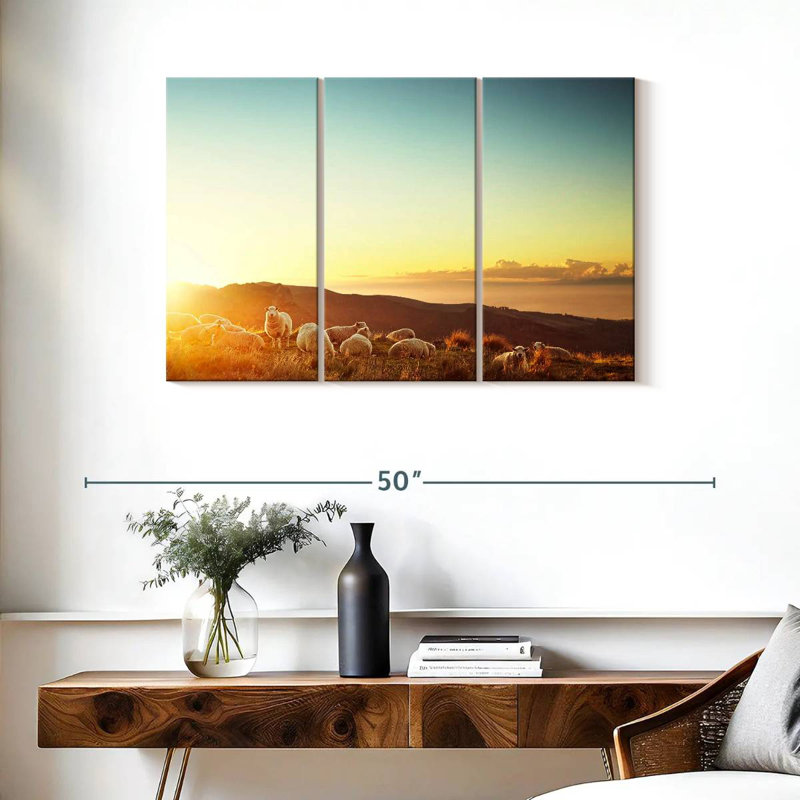 Meadow Sheep, 24" H x 38" W