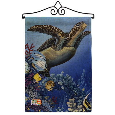 Double Sided 18.5'' H x 13'' W Polyester Animal Garden Flag