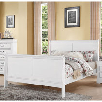 Louis Philippe Bedroom Set with Sleigh Headboard – Furniture Factory Outlet