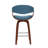 Keisha Swivel Fabric Mid-Century Stool-1274460725-1274460724