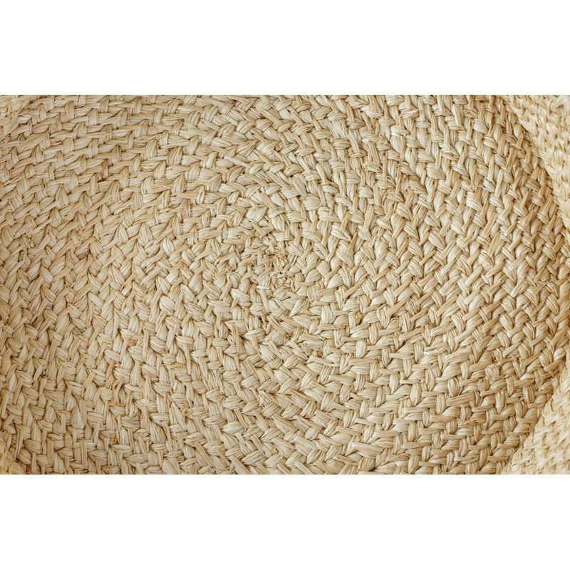 Braided Raffia Tray