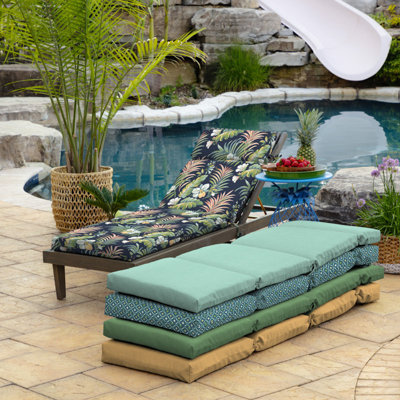 Coussin de chaise Adirondack d'extérieur ARDEN, Multicolore, H 2,5 po x l 21 po x P 42,5 po