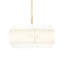 Daloma 3-Light Glass Chandelier-381064009-381064010