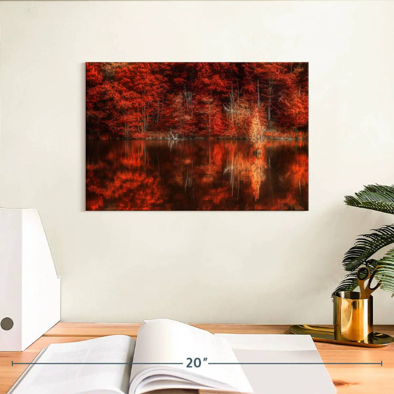 Alvord, reflet de l'automne, H 8 po x l 12 po