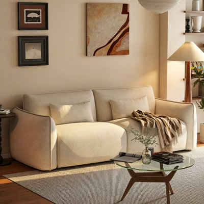 Modern-style light luxury fabric sofa