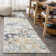 Dessens Marbled Abstract Blue/Beige Rug