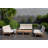 Lewars Teak Outdoor Armless Lounge Chair