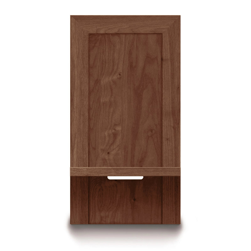 Moduluxe Solid Wood Nightstand, Natural Walnut, 37" H x 28" W x 18" D