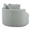 Fauteuil demi-tonneau surdimensionné Mindy
