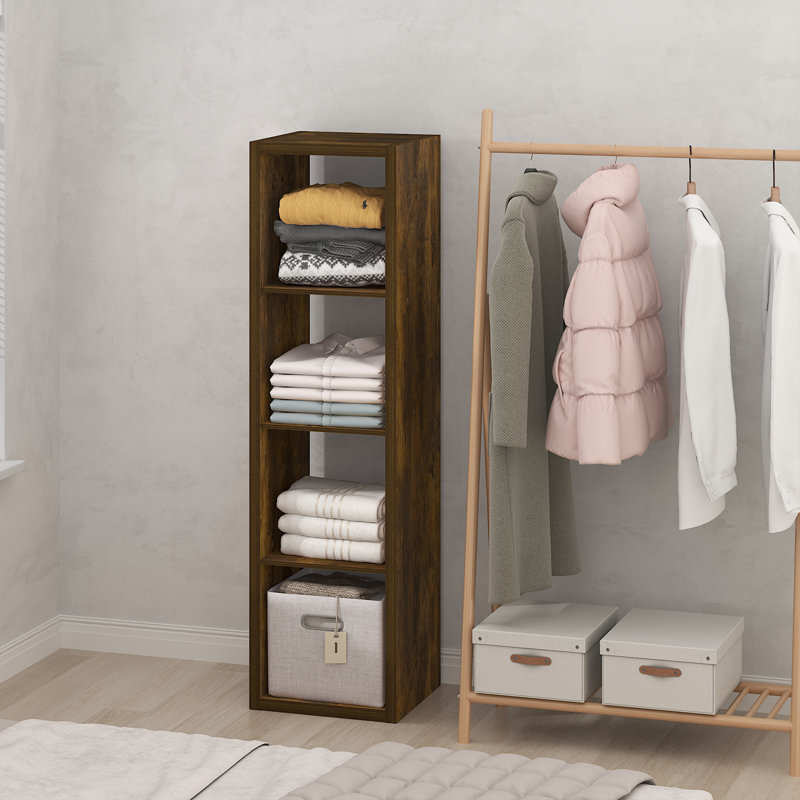 Heddy Shelving Unit, Amber Pine