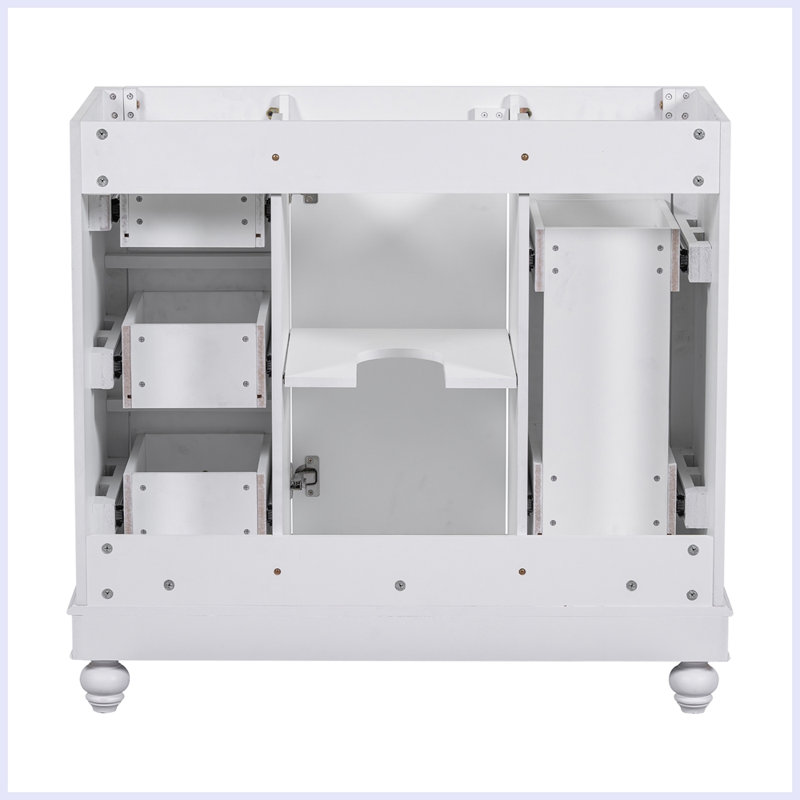 Meuble-lavabo moderne avec tiroirs Modern, Blanc