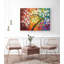 «Rainbow Blossoms», reproduction d'art sur toile-130622631