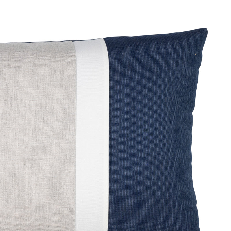Nevis Sunbrella® Indoor/Outdoor Pillow Cover & Insert by Elaine Smith, Indigo