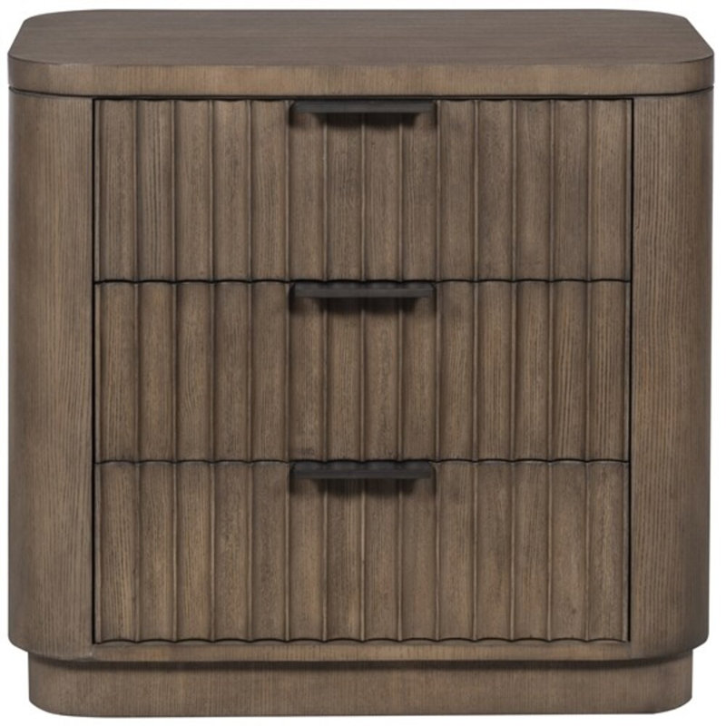 Grandhaven By Michael Weiss 3 - Drawer Solid Wood Nightstand