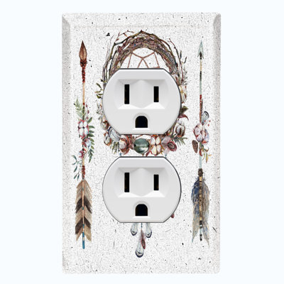 Plaque murale Meta lndian Native Tree Dream