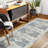 Rus for Hallways Soft Kitchen Rug Non Slip Rug with Rubber Backing for Bathroom Washable Non Shedding Farmhouse Rug (Grey)-1519171518