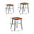 Graham Solid Wood Top Nesting Tables