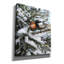  «Christmas Chickadee» par John Hovenstine, art mural sur toile, 20 po x 24 po-1494451046