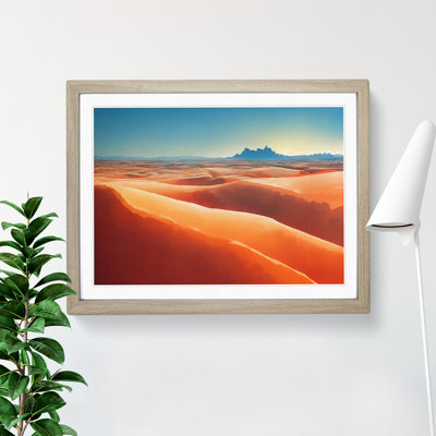 Watercolour Desert Vol.5 - Single Picture Frame Print