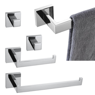 5 - Piece Bathroom Hardware Set