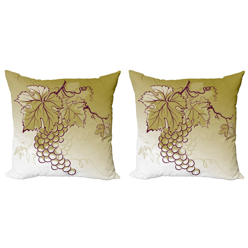 Niaomi Square Cushion Cover, 18"H x 18"W