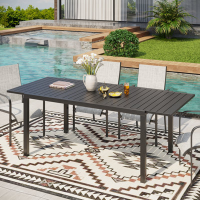Extendable Outdoor Dining Table