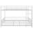 Metal Bunk Bed With Slide And Guardrails-3625822-3625820