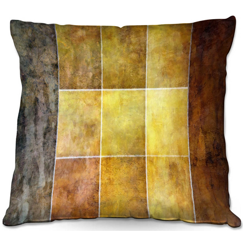 Reversible Throw Pillow, 16" x 16"