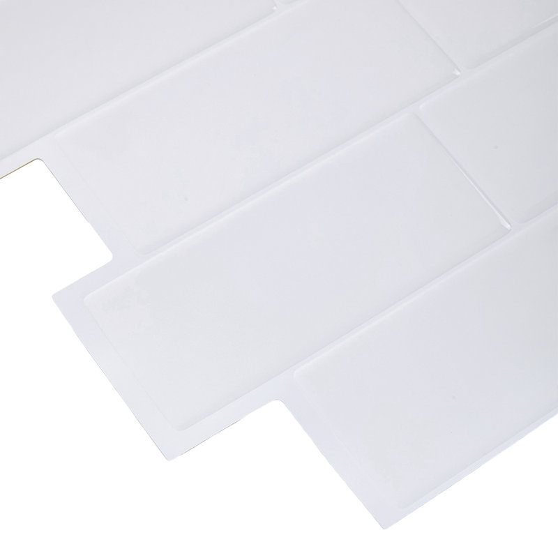 Wallpaper Tile, 29.4cm L x 21.4cm W, White