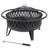 Round Steel Wood Burning Fire Pit