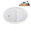 50.8'' x 35.4'' Soaking Acrylic Bathtub-83635872
