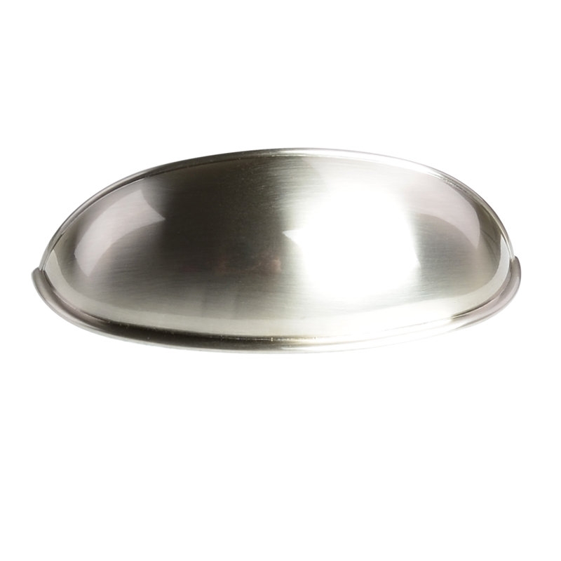 Modern Drawer Handle Wide 3" Center to Center Cup/Bin Pull Multipack (Set of 10)