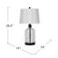 Lampe de table standard 26,5 po Oyku-2070128353