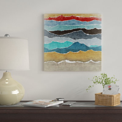 « déchiré ii », reproduction d’impression sur toile