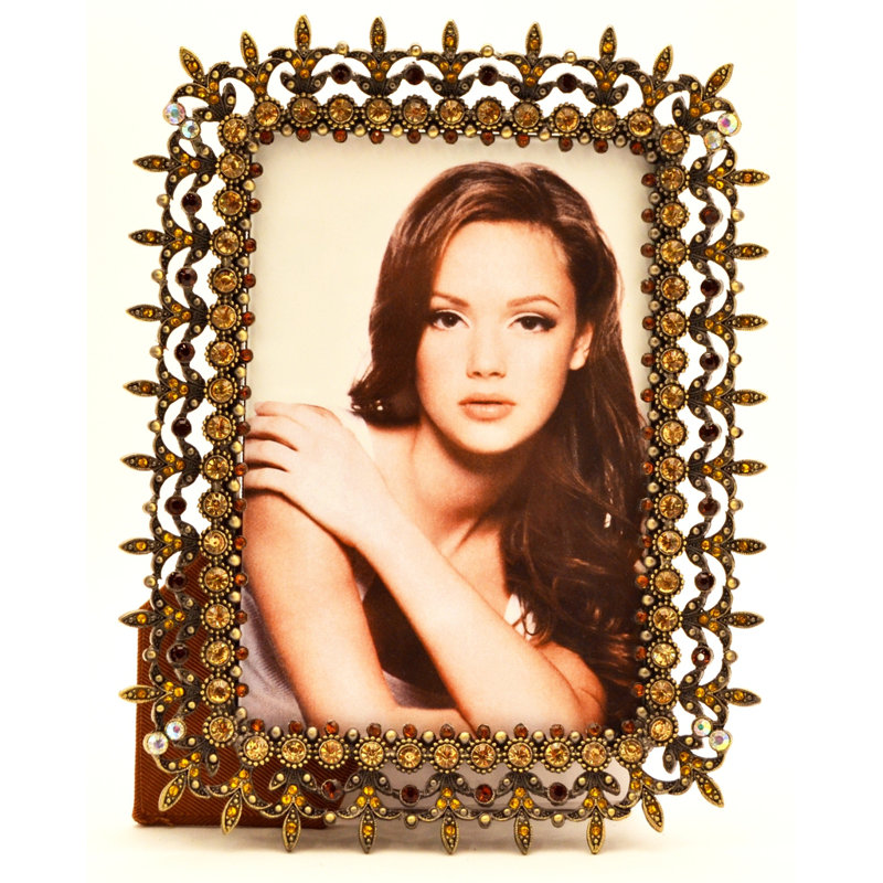 Brown Single Picture Frame, 4" x  6"