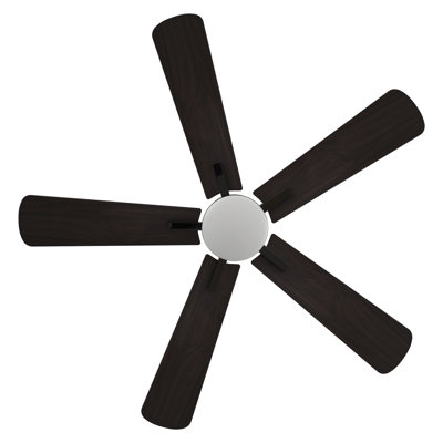  Ventilateur de plafond intelligent 52 po avec lumière, télécommande