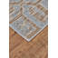 Tapis à motif géométrique glace / jaune / beige Shahid-403209732