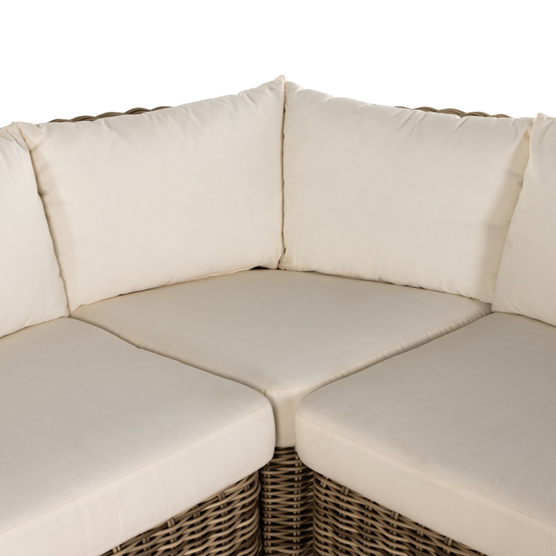 Messina Outdoor 5 - Seat, Natural Teak