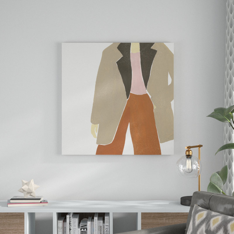 Herself III 1 Piece Wrapped Canvas Painting, 91cm H x 91cm W
