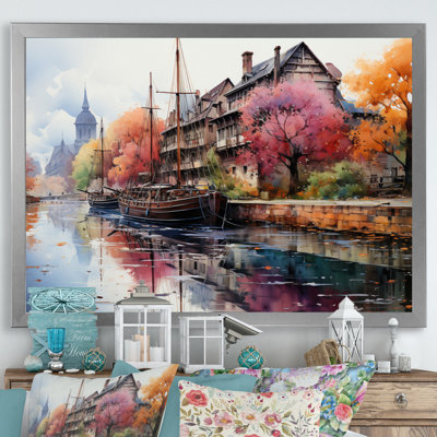 Masaatsu French Canal in Strasbourg I - Reproduction