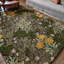 Hand Tufted Wool Floral Area Rug-2046320836