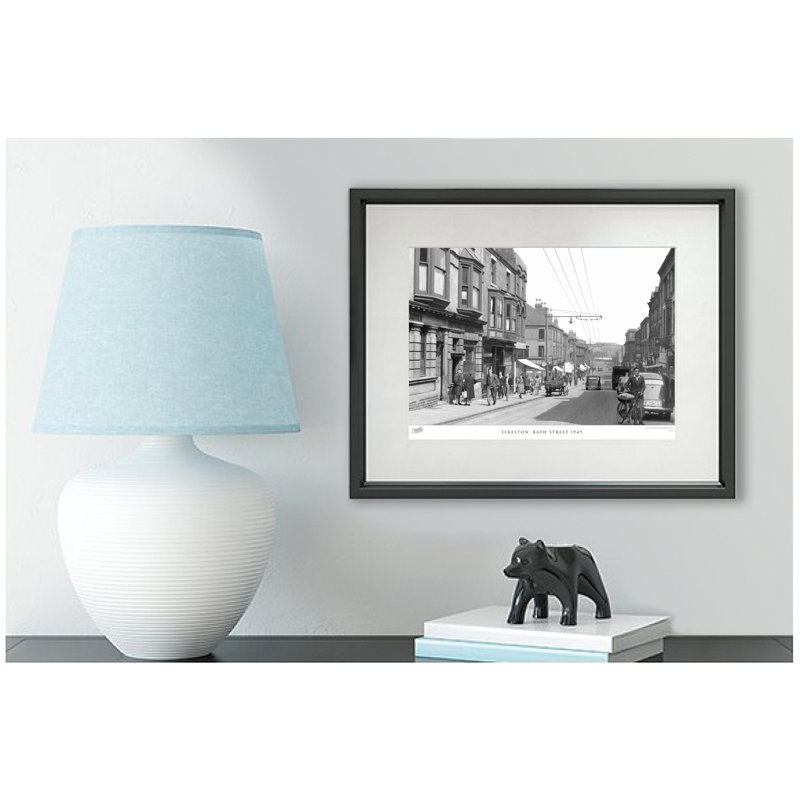 Ilkeston, Bath Street 1949 - Single Picture Frame Print, 45cm H x 60cm W x 2.3cm D