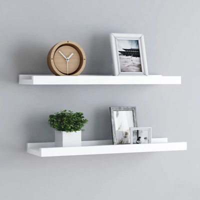 Foust 2 Piece Straight Floating Shelf