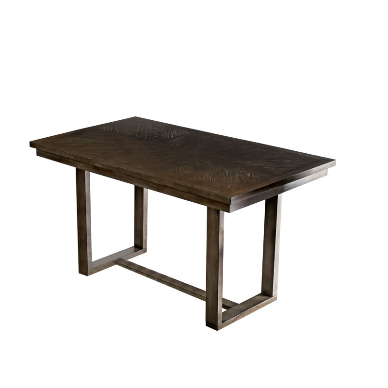 Kathyrn Rectangular Solid Wood Top Dining Table