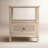 Charleston Wooden 1-Drawer Cane Nightstand-1822230938