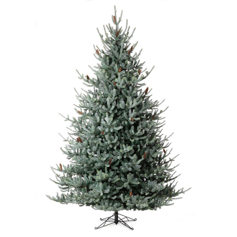 Lighted Artificial Christmas Tree, 12' H